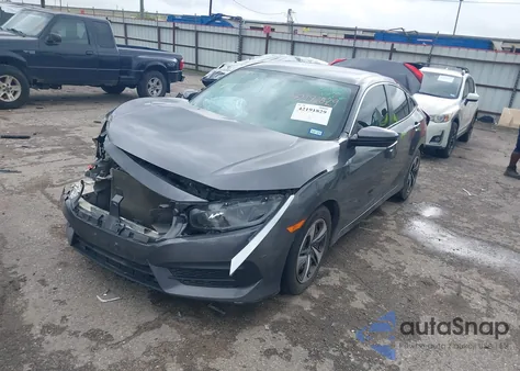 2018 Honda Civic Lx from USA, damaged, VIN 2HGFC2F52JH581421